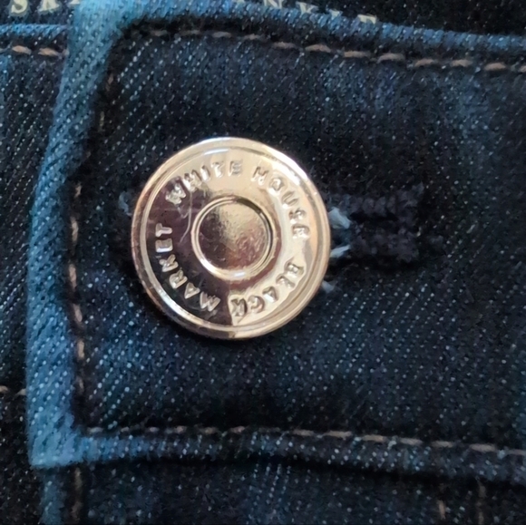 White House Black Market Women's Sculpt Skinny Ankle Dark Wash Jeans - Picture 12 of 12